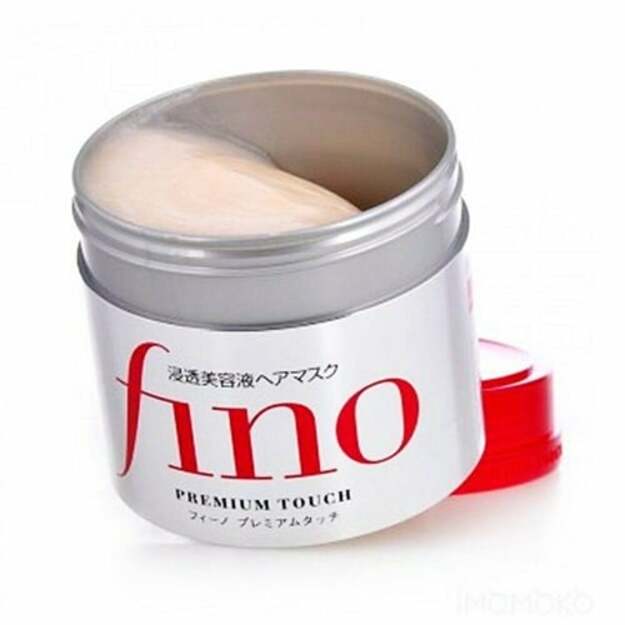 Shiseido "Fino Premium Touch" intensyvaus poveikio plaukų kaukė