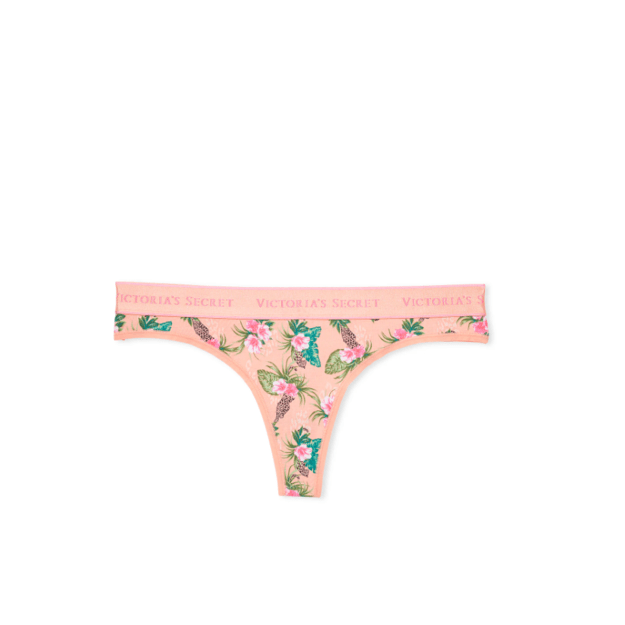 Victoria's Secret "Punchy Peach Tropical" kelnaitės