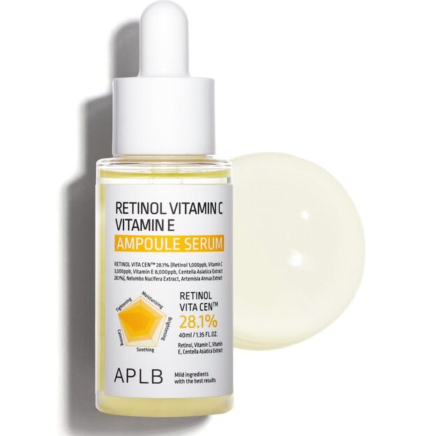 APLB "Retinol Vitamin C Vitamin E" veido serumas 