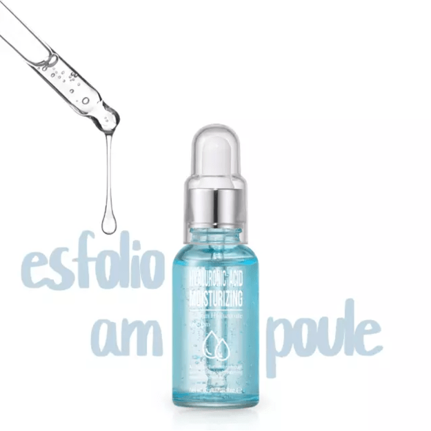 Esfolio "Hyaluronic Acid Moisturizing" veido ampulė