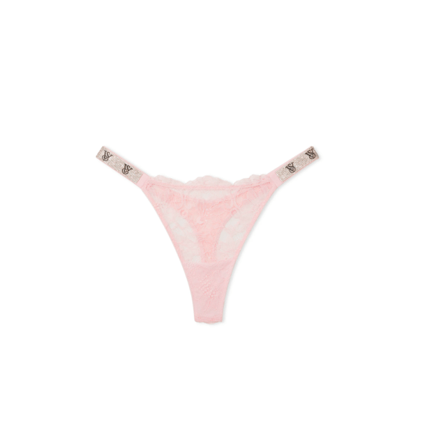 Victoria's Secret "Shine Strap Lace Brazilian" kelnaitės