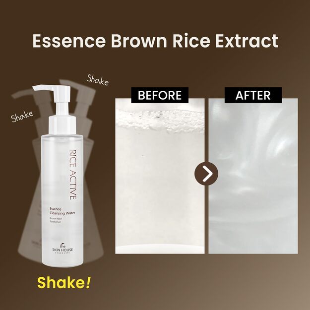 the SKIN HOUSE "Rice Active Essence" valomasis vanduo