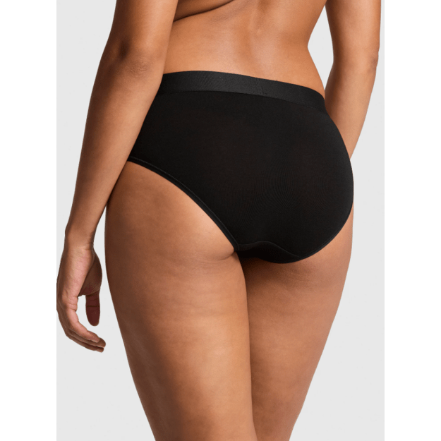 Victoria's Secret "Hiphugger Pure Black Diamante Waistband" kelnaitės