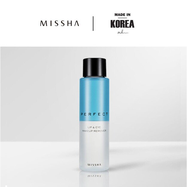 Missha "Perfect Lip & Eye Make-Up Remover" makiažo valiklis