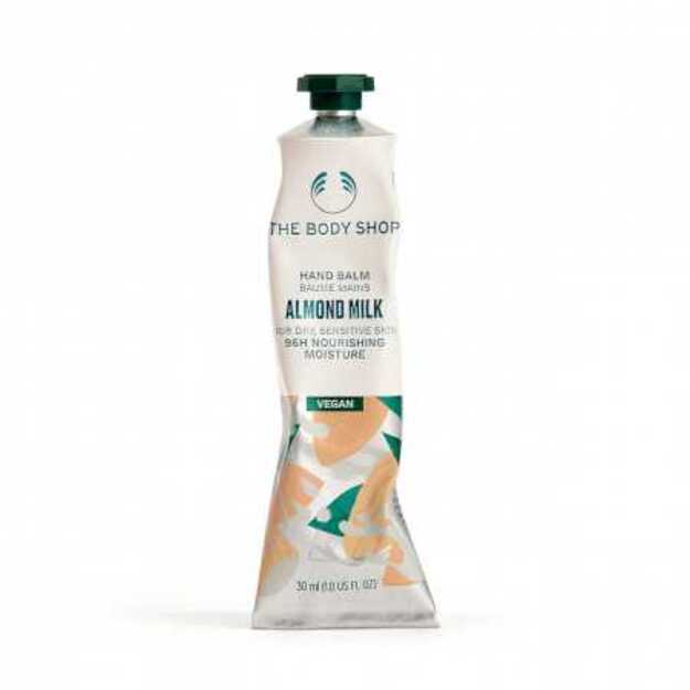 The Body Shop "Almond Milk" rankų balzamas