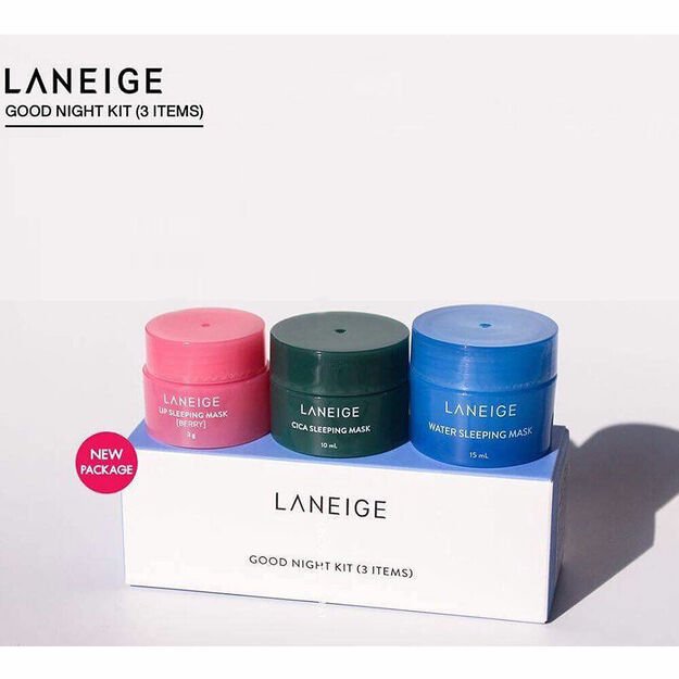 LANEIGE "Good Night" veido kaukių rinkinys