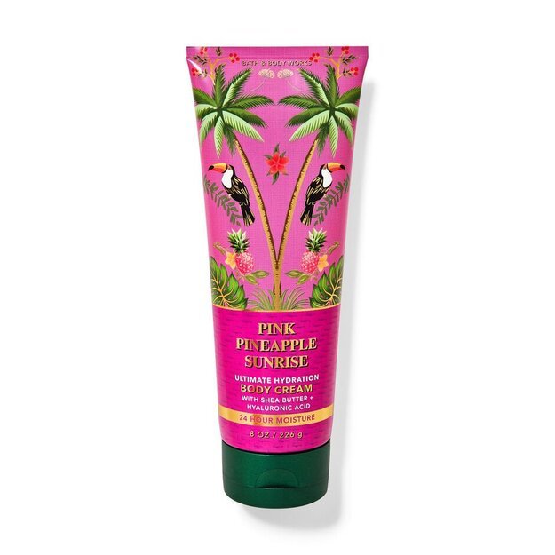 Bath & Body Works ,,Pink Pineapple Sunrise” kūno kremas