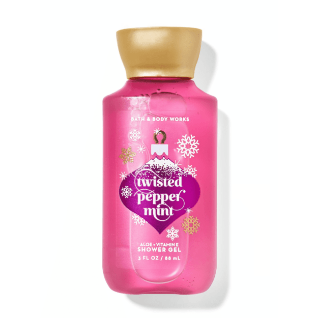 Bath & Body Works ,,Twisted Peppermint” mini dušo želė