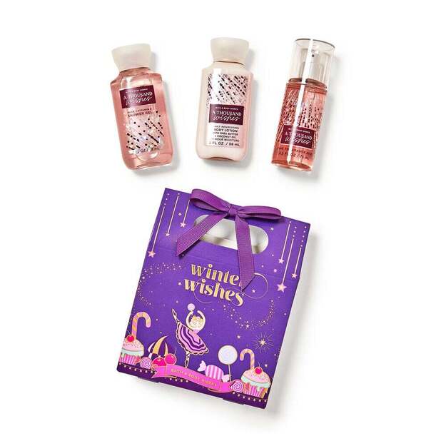 Bath & Body Works „A Thousand Wishes“ mini dovanų rinkinys