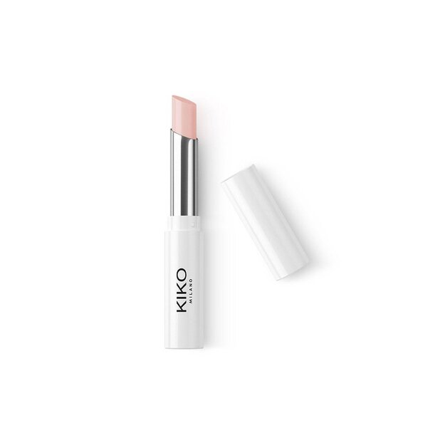 Kiko Milano "01 Tutu Rose" putlinantis lūpų balzamas