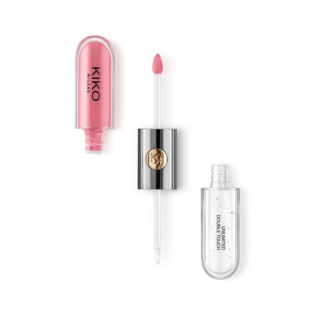 Kiko Milano „111 Satin Pink Camellia“ dvipusiai lūpų dažai